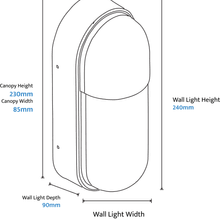 Drift Aluminium Wall Light gallery detail image