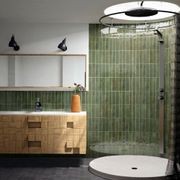 Tremain Sage Green Gloss Subway 246x60mm gallery detail image