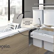 Concelo 1 x 35L Bucket | Door Pull | White gallery detail image
