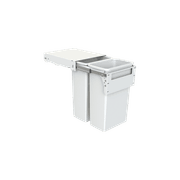 Hideaway Compact 2 x 40L Buckets | Door Pull gallery detail image