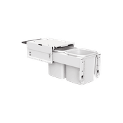 Concelo 2 x 13L Buckets | Door Pull | White gallery detail image