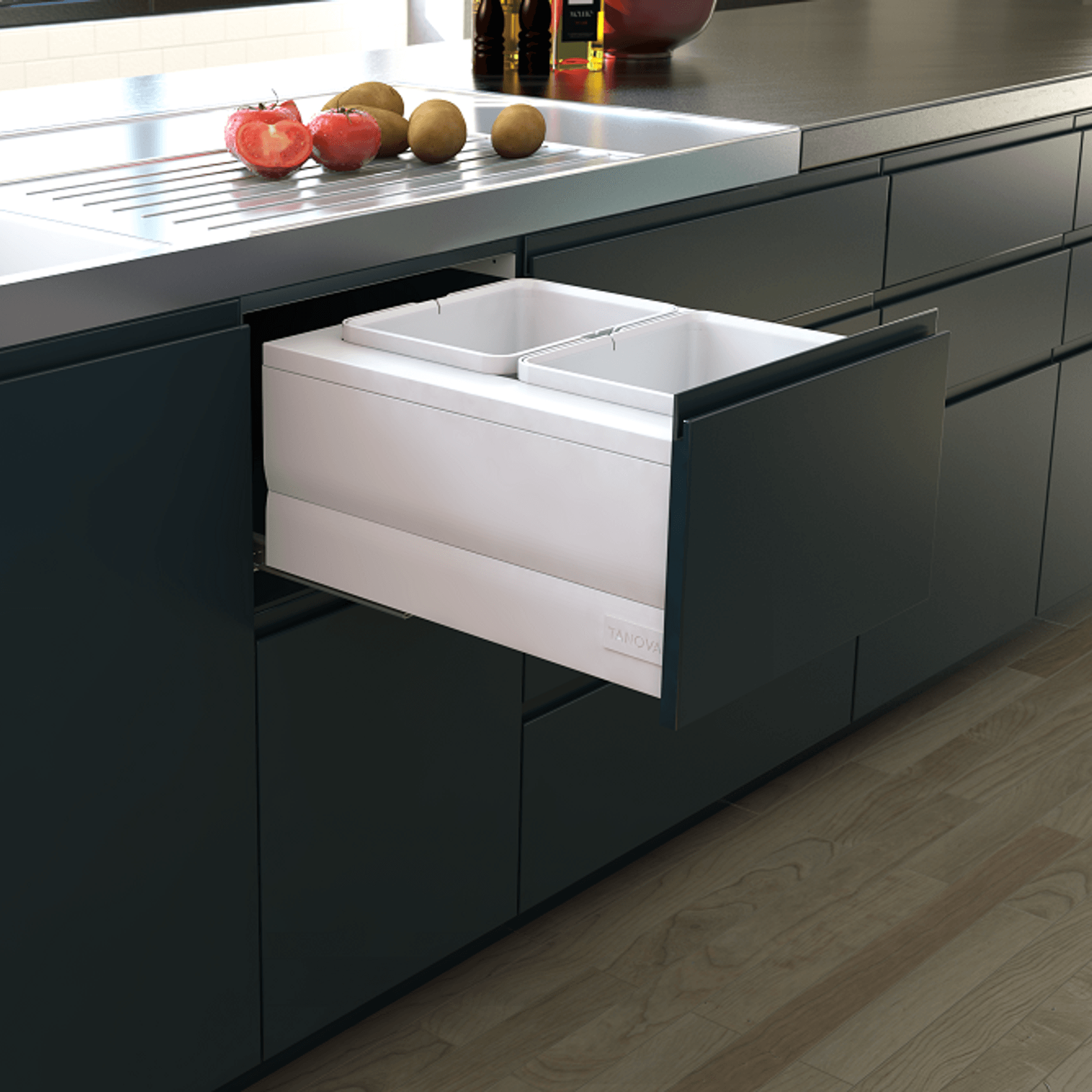 Tanova Designer Series Kitchen Waste Bins gallery detail image