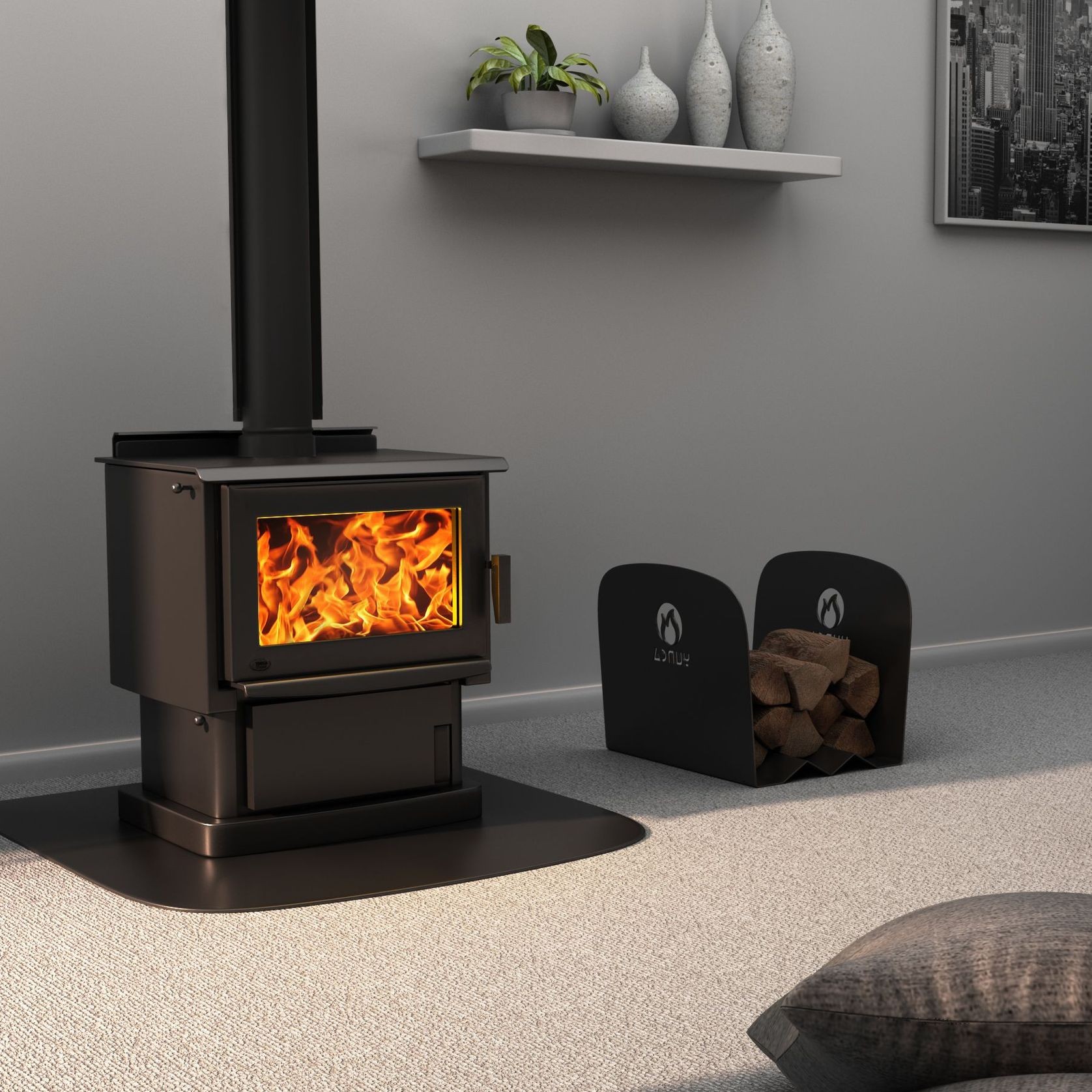 Ruby Ultra Low Emission Woodburner gallery detail image