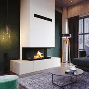 Axis FAS120 3V - Freestanding Fireplace gallery detail image