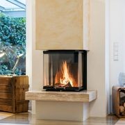 Hoxter Uka 37 Three Sided Wood Fireplace gallery detail image