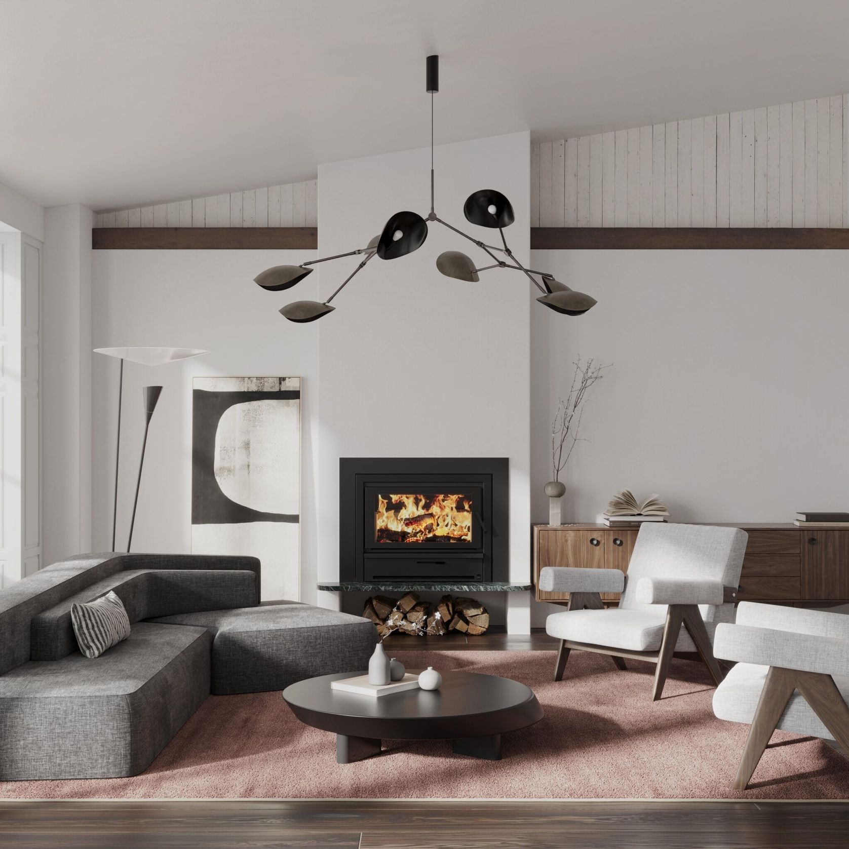 Kemlan Halo 800 | Insert fireplace gallery detail image
