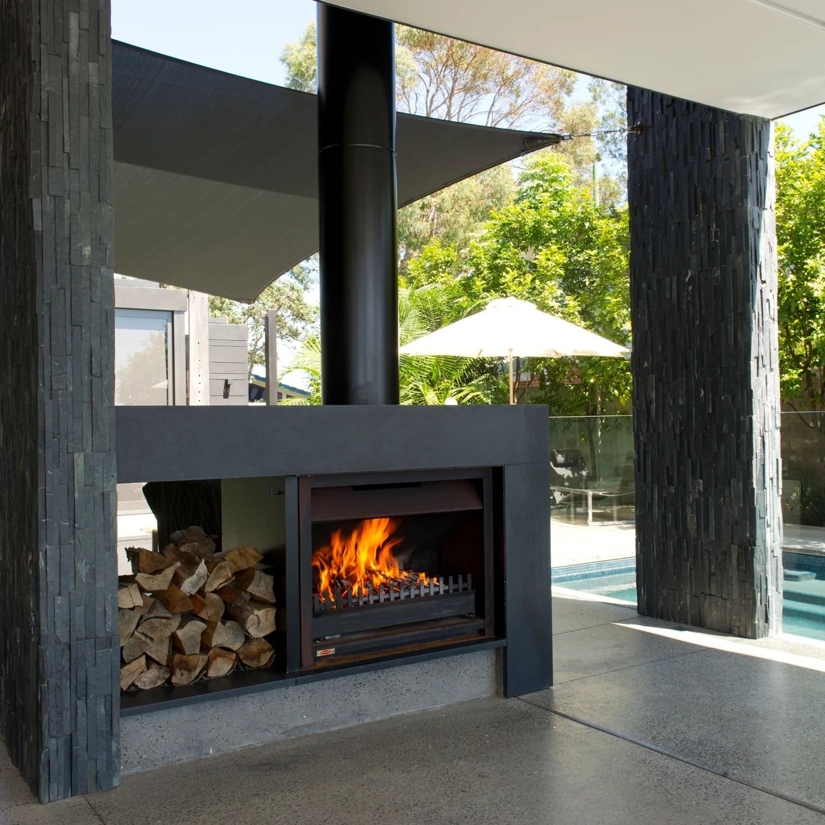 Jetmaster Alfresco Inbuilt Wood Fire Range gallery detail image