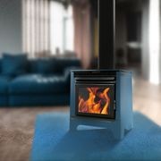 Phoenix Freestanding Wood Fireplace gallery detail image