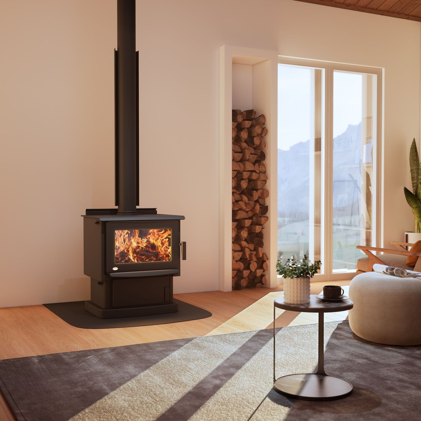 Ruby Ultra Low Emission Woodburner gallery detail image