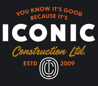 Iconic Construction | Iconic 3D company logo