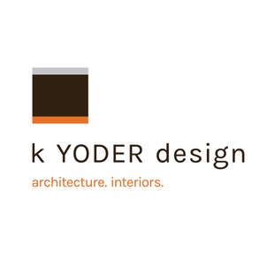k YODER design company logo