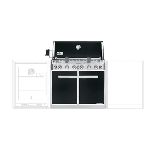 Black Weber Summit Built-in Barbecues