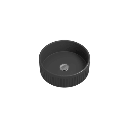 Black Laurel Round Vessel Basin