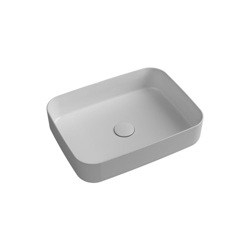 Matte White Toni Rectangular Vessel Basin