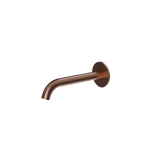 Brushed Copper Nature Bath Spout - 7 Colours