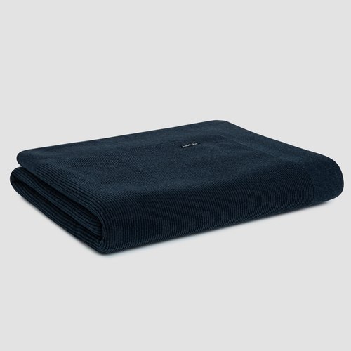 Ink Rib Cotton Blankets