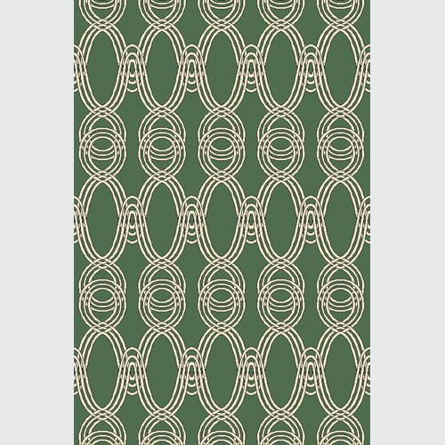 Forest Dark Universal Connection Axminster Carpet by Miranda Brown