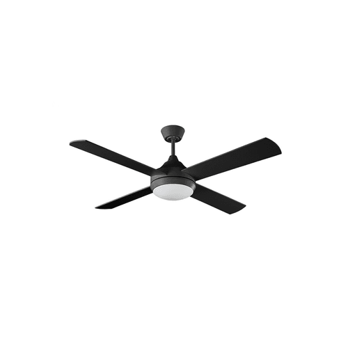 Black Milano Elite DC Black With (Dimmable LED) Light