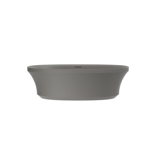 Schist Grey Flute 1800 Freestanding Bath