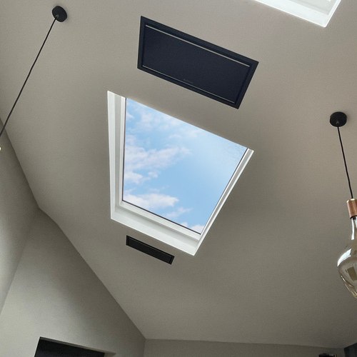 Black Krystal Black Ceiling Heater & Installation Kit
