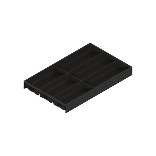 Carbon Black Cutlery Insert - Steel Design | 472 x 300