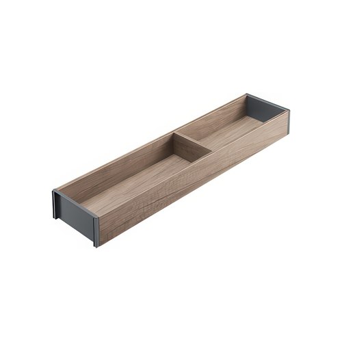 Nebraska Oak X Orion Grey Narrow Frame - Wood Design | 522 x 100