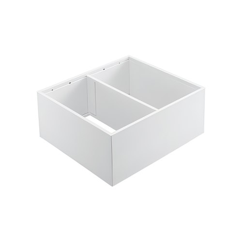 Silk White High Frame (Short) - Steel Design | 242W x 270D x 110H