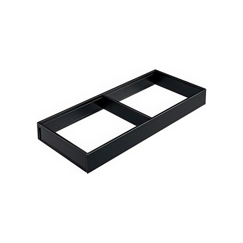 Carbon Black Wide Frame - Steel Design | 522 x 200