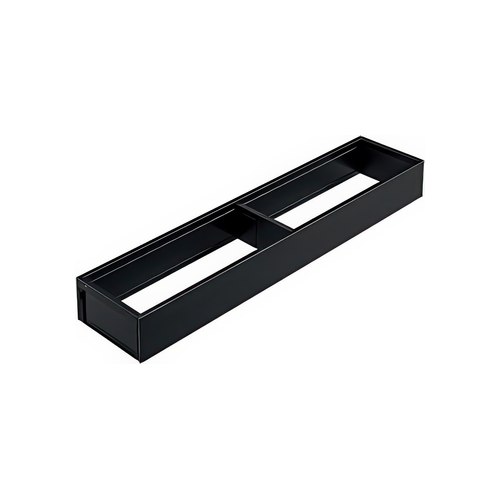 Carbon Black Narrow Frame - Steel Design | 422 x 100