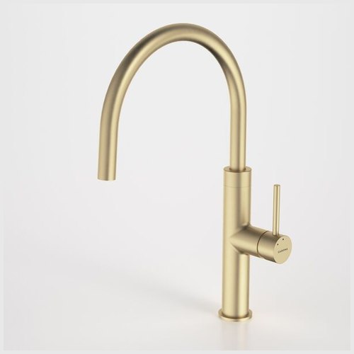 Brushed Brass Liano II Sink Mixer - All Pressure - Lead Free