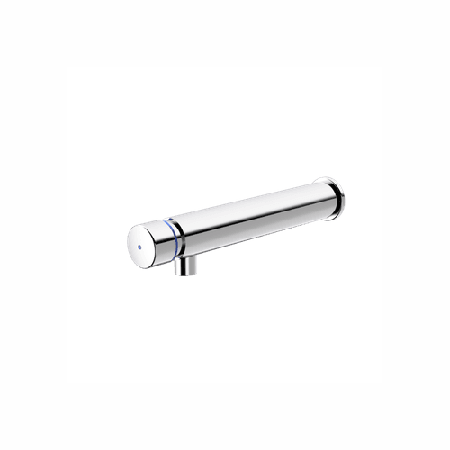Chrome Civic Wall Push 220mm Bottle Filler