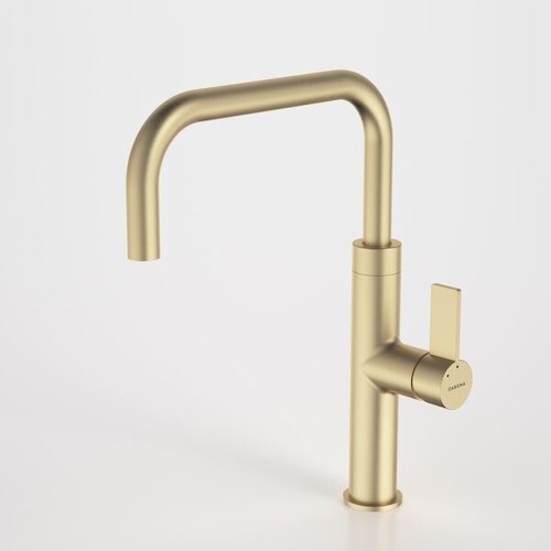 Brushed Brass Urbane II Sink Mixer - All Pressure - Lead Free