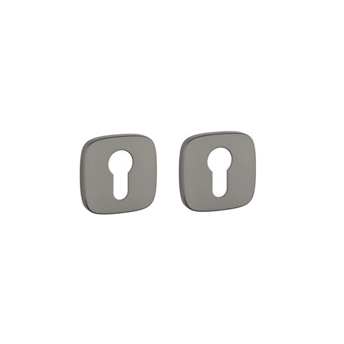 Graphite AS APRILE Euro Escutcheons QR Slim 7mm