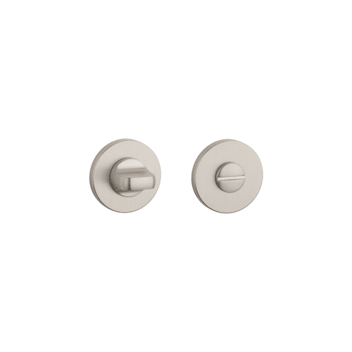Matt Satin Brushed Nickel AS APRILE Privacy Turn R SLIM 7MM