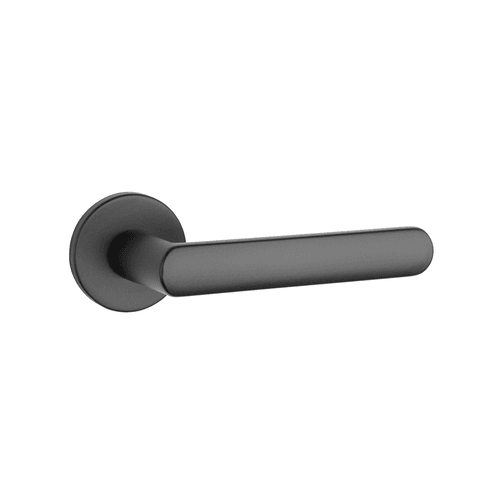 Black AT APRILE FRAGOLA Lever on Round Rose R SLIM 7MM