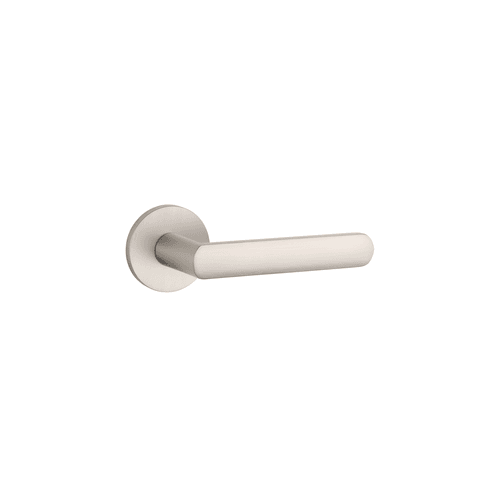 Matt Satin Brushed Nickel AT APRILE FRAGOLA Lever on Round Rose R SLIM 7MM