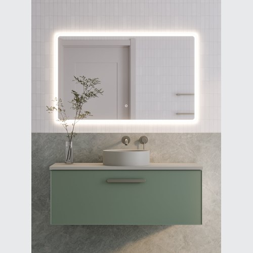 GREEN Lineare 1200 Axel Single Drawer Vanity
