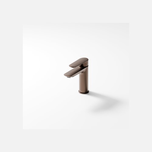 Brushed bronze Lineare Basin Mixer