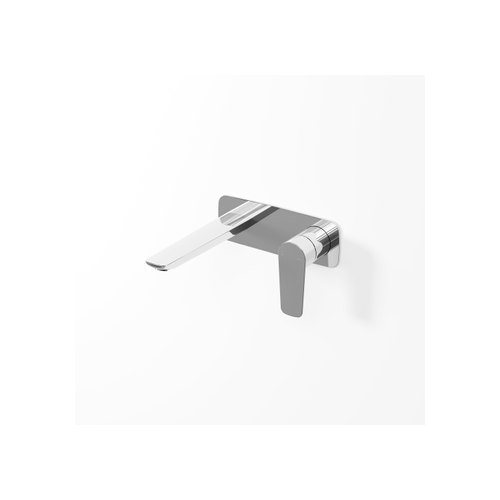 Chrome Lineare Wall Basin Mixer