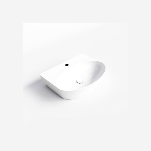 Gloss White Pure Ellipse Ceramic Basin 600mm