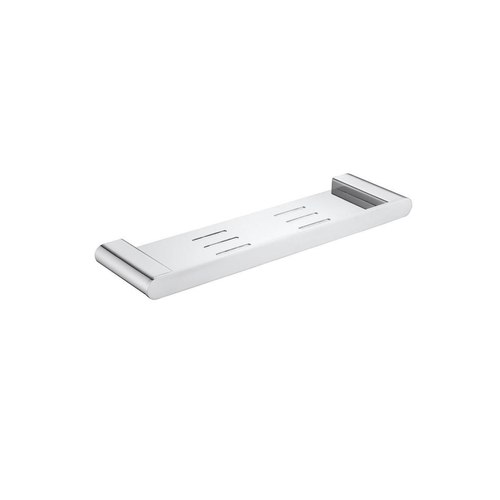 Chrome Flow Metal Shower Shelf 400mm