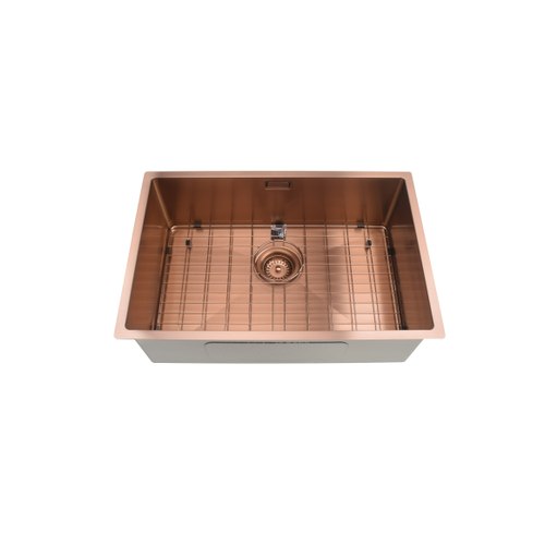 Brushed Copper Code Aspen 700X400 Pvd 304 Stainless Steel Sinks