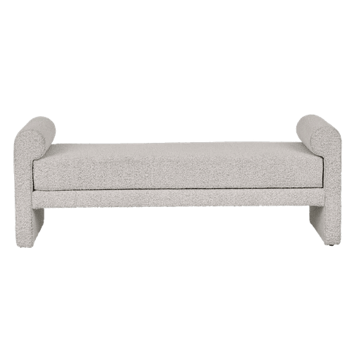 Grey Speckle Boucle Soren Liv | Bennet Bench Seat
