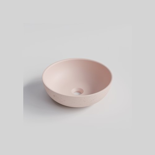 Pink Code Cove 390 Round Concrete Basin Range