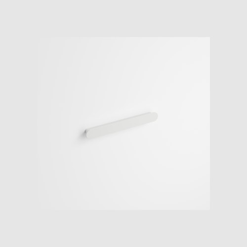 Matte White Flow Handle | 200mm