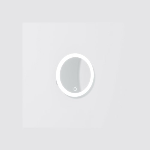 White Pavia Mini LED Makeup Mirror