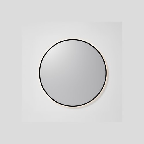Black Aura 850 Round LED Mirror
