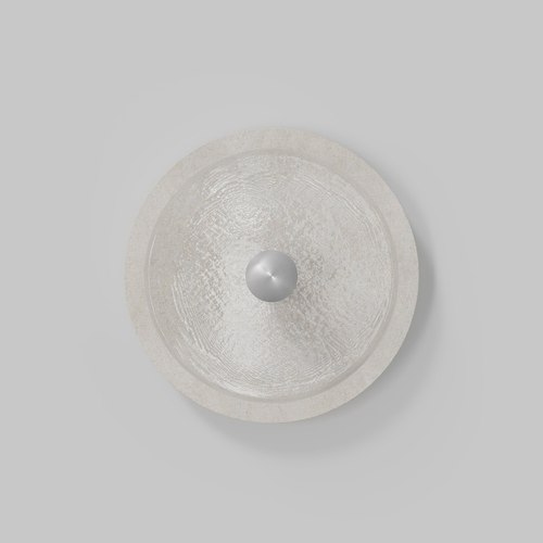 Steel finish Coral Stone Wall Light