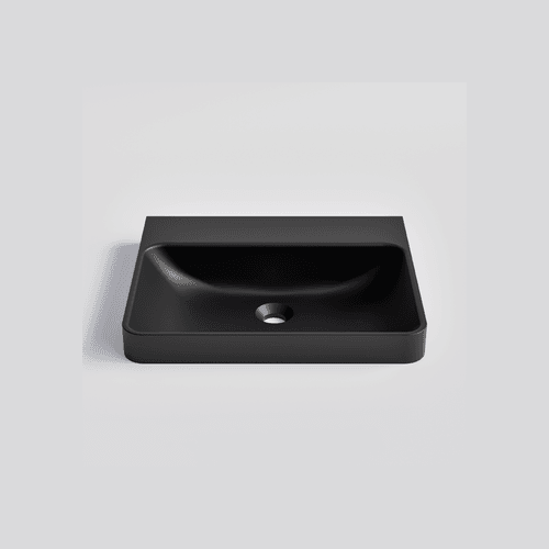 Matte Black Code Lineare 530 Villastone Vanity Basin