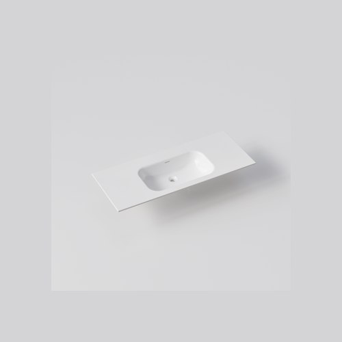 Gloss White NAVARRA 1200 VANITY SINK TOP RANGE